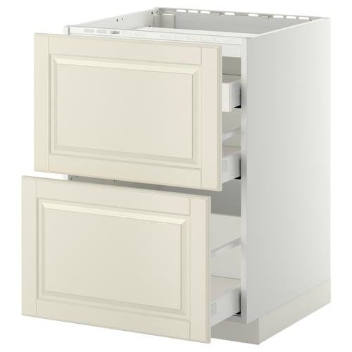 METOD / MAXIMERA אר תח לכיר/2 חזי/3 מגי, לבן/Bodbyn אוף-ווייט, 60x60 ס"מ
