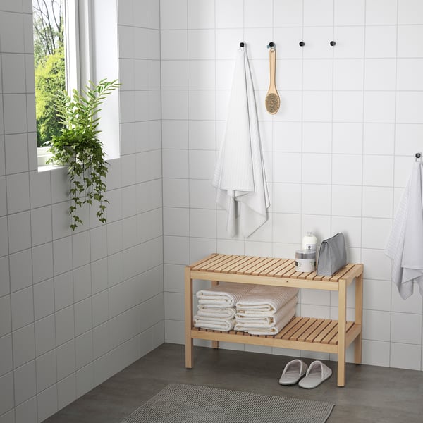 MOLGER ספסל, ליבנה IKEA