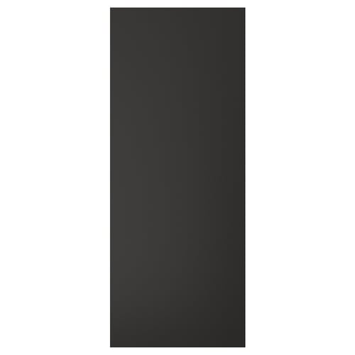 NICKEBO דלת, מט שחור, 40x100 ס"מ