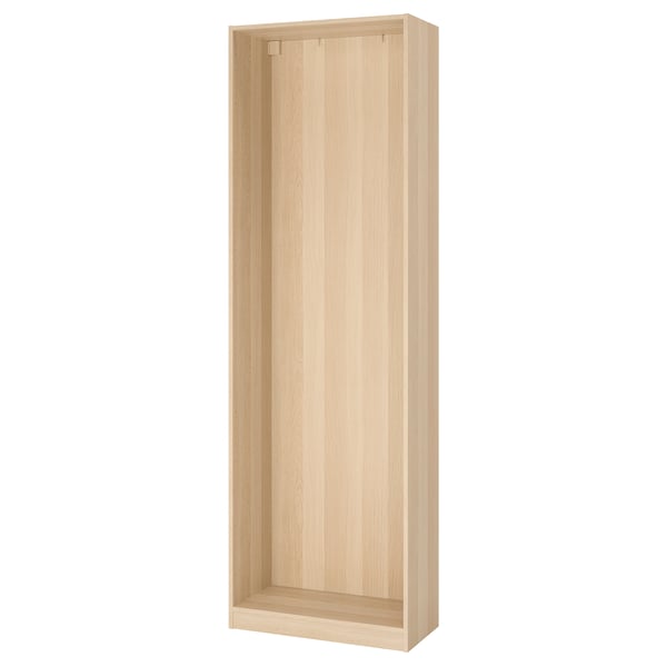 PAX מסגרת ארון, גוון אלון מולבן, 75x35x236 ס"מ