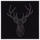 PJÄTTERYD תמונה ממוסגרת, silver deer, ‎56x56 ס"מ‏