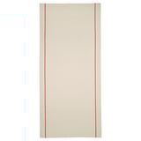 VINTERFINT מפת שולחן, אוף-ווייט/אדום, ‎145x320 ס"מ‏