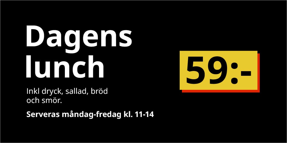 Dagens lunch IKEA