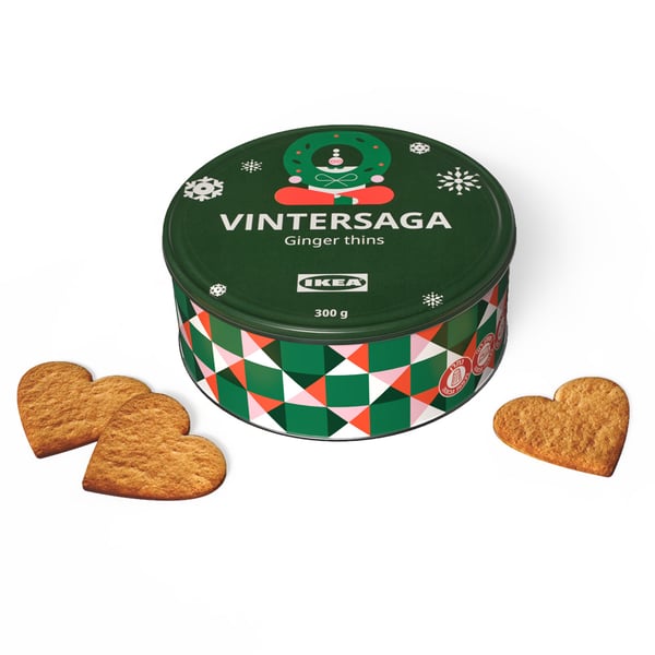 עוגיות ג'ינג'ר דקות