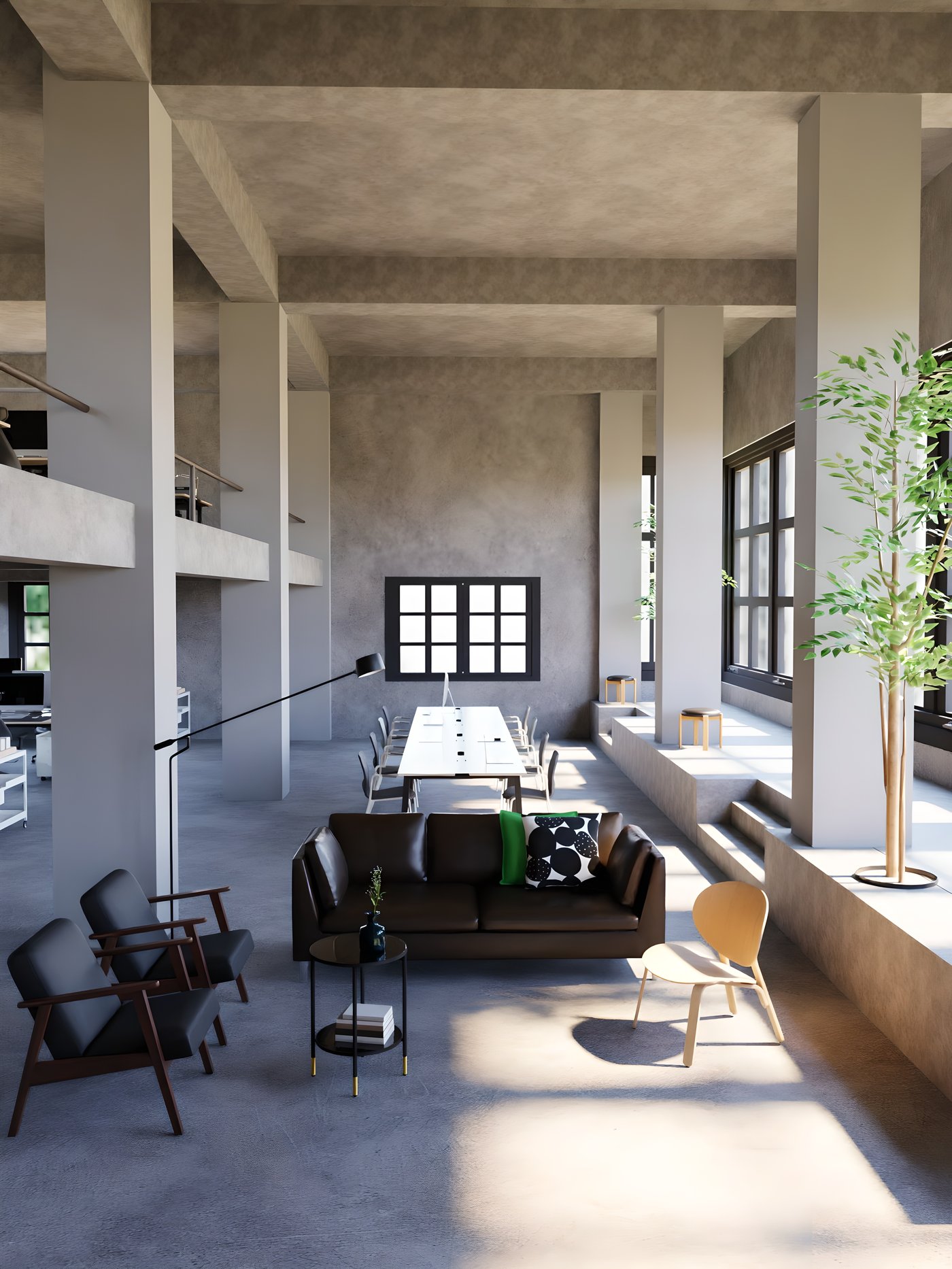 빛이 들어오는 오피스