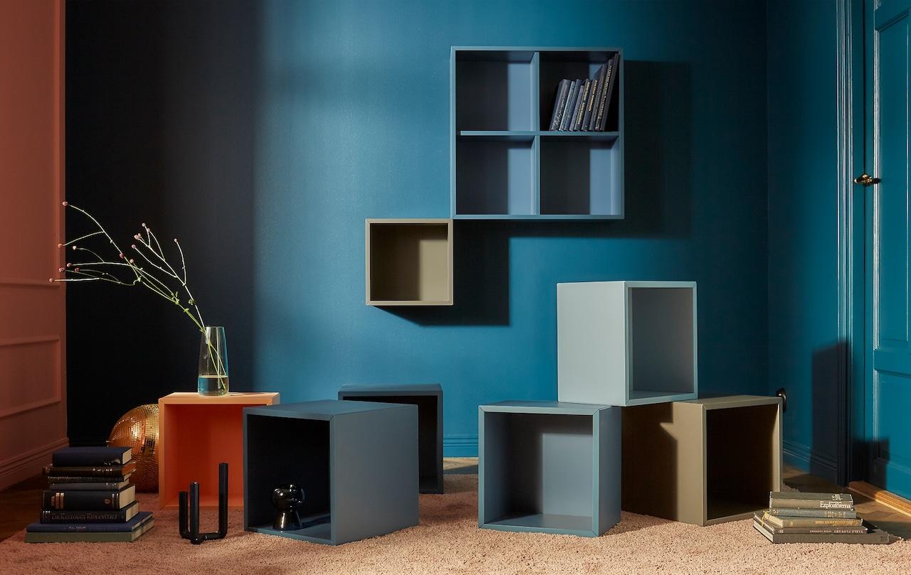 3 wall ideas with EKET IKEA