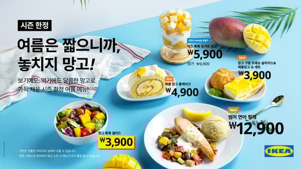 여름은 짧으니까 놓치지 망고