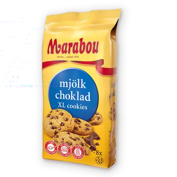 עוגיות עם נטיפי שוקולד חלב