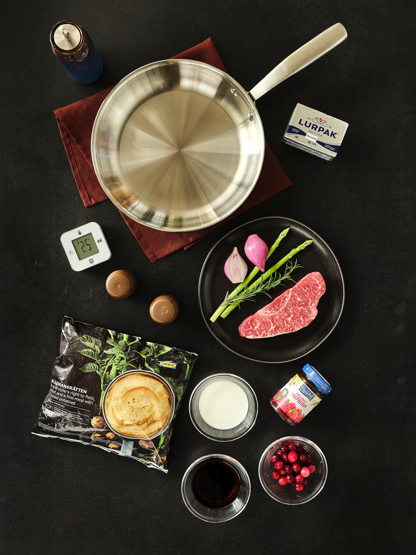 채끝살 스테이크 메뉴 간단 소개