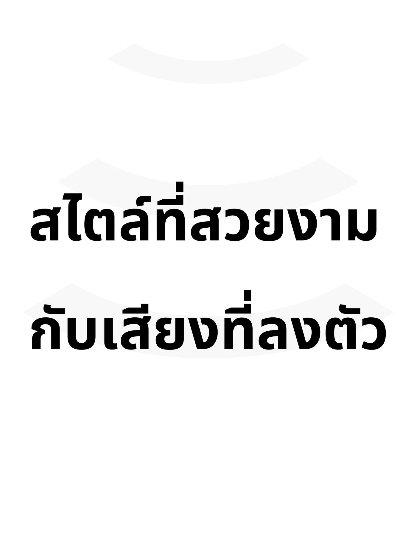 สไตล์ที่สวยงาม กับเสียงที่ลงตัว