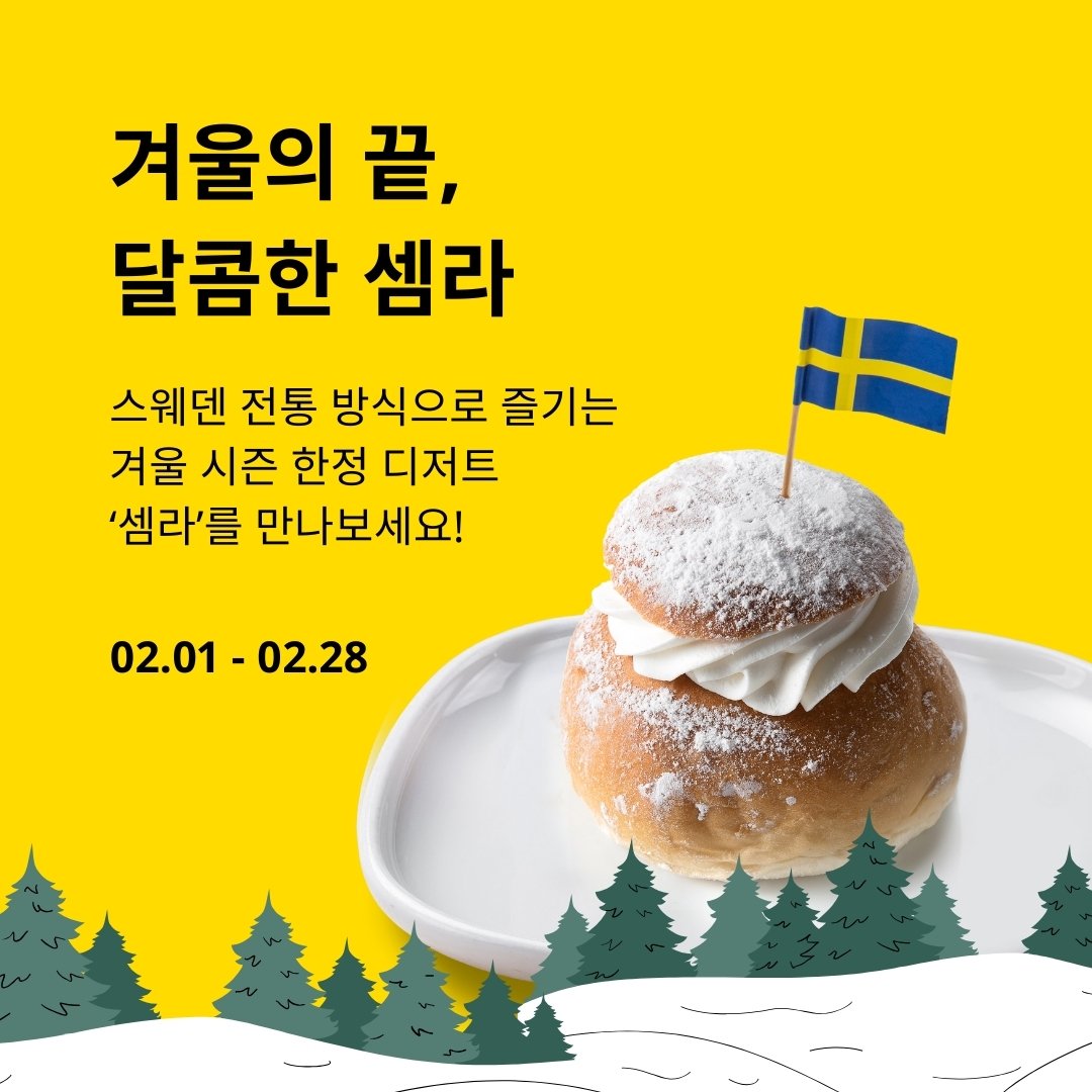 겨울의 끝, 달콤한 셈라 이미지