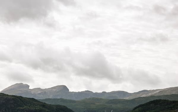 ทิวทัศน์ภูเขาในประเทศนอร์เวย์