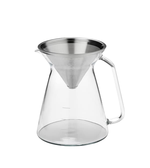 เครื่องชงกาแฟแก้วอิเกียสำหรับทำกาแฟดริป