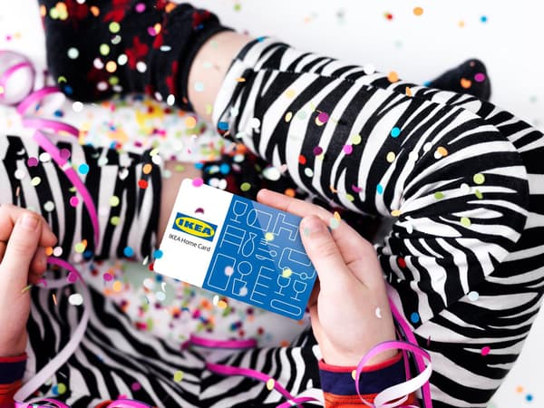 מידע נוסף אודות כרטיס המתנה של איקאה 