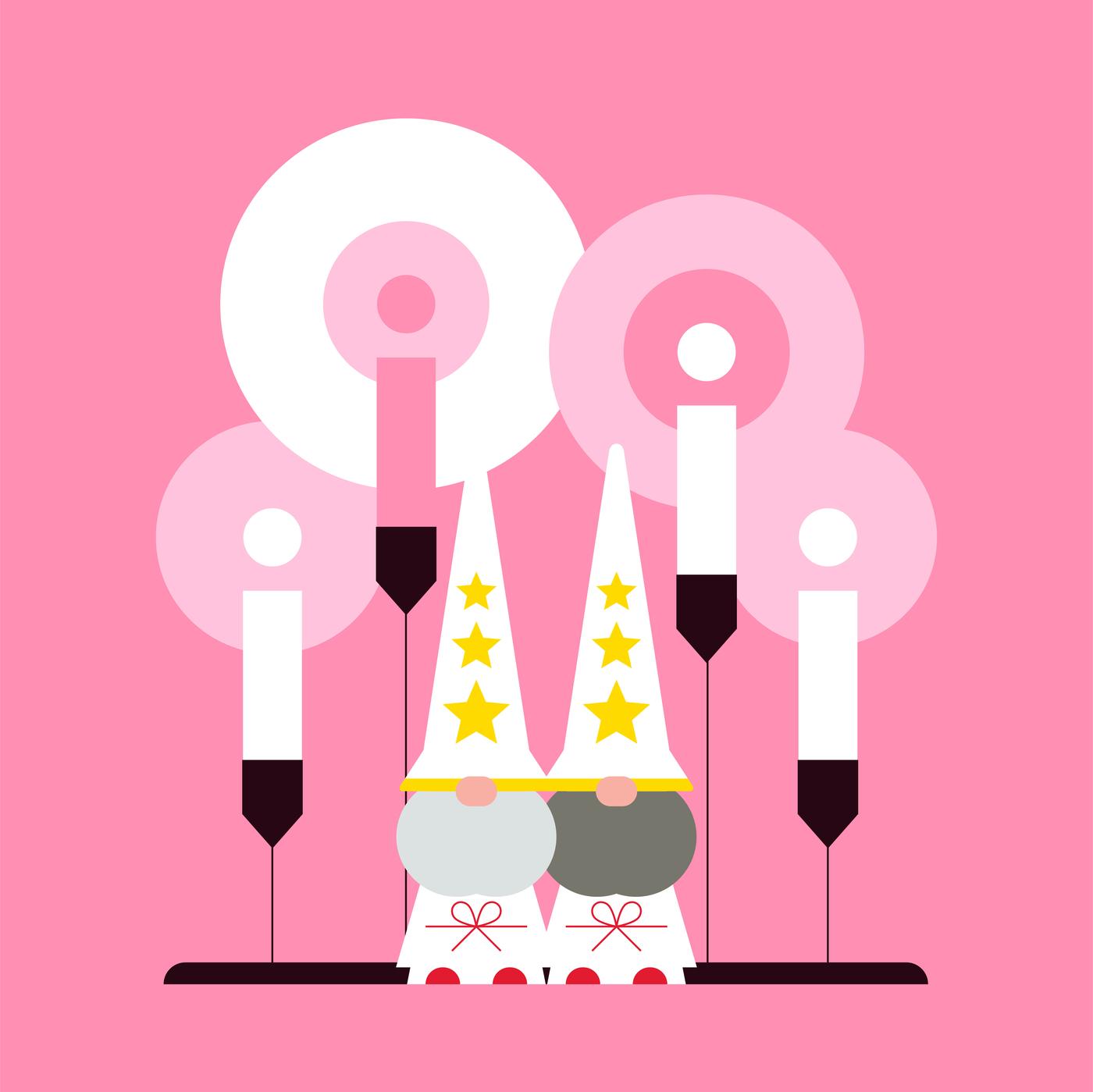 루시아 파티룩을 입은 요정