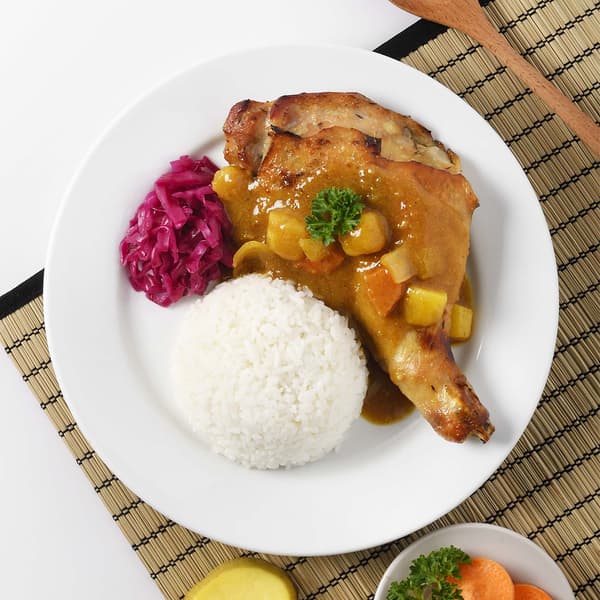 ไก่น่องใหญ่อบ 