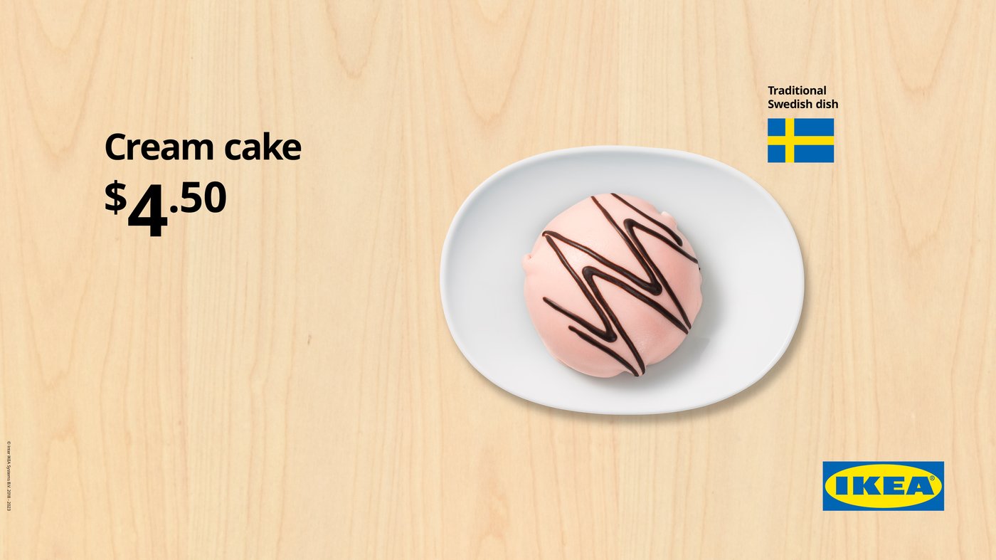 IKEA Dessert Menu Australia Restaurant Food Menu IKEA