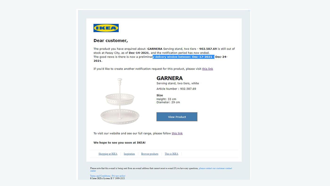 IKEA Stock Availability IKEA
