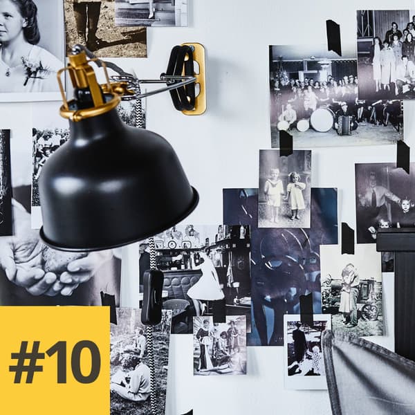 10 idee brillanti per impreziosire le pareti con il tuo stile #10 - IKEA