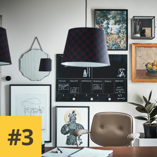 10 idee brillanti per impreziosire le pareti con il tuo stile #3 - IKEA
