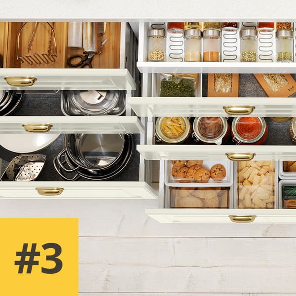 Idee semplici per l'organizzazione in cucina - IKEA Italia