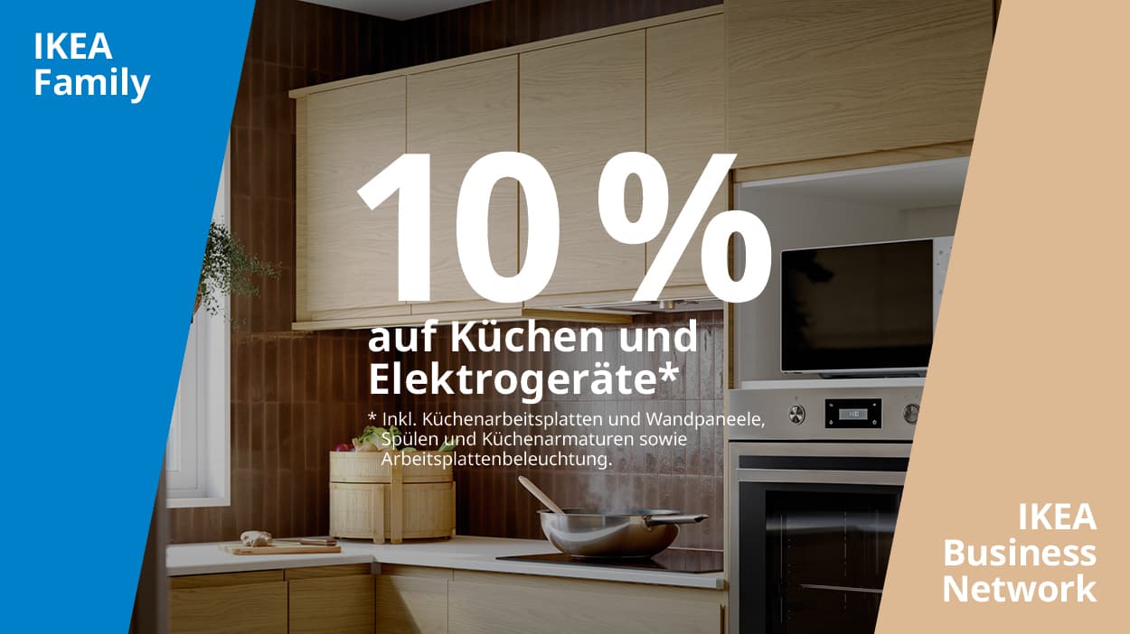10% Küchen und Elektrogeräte