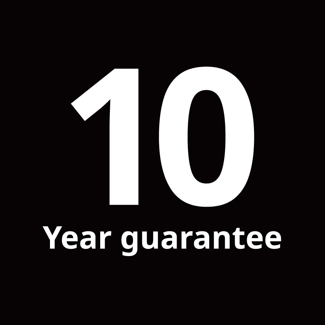 10 year guarantee