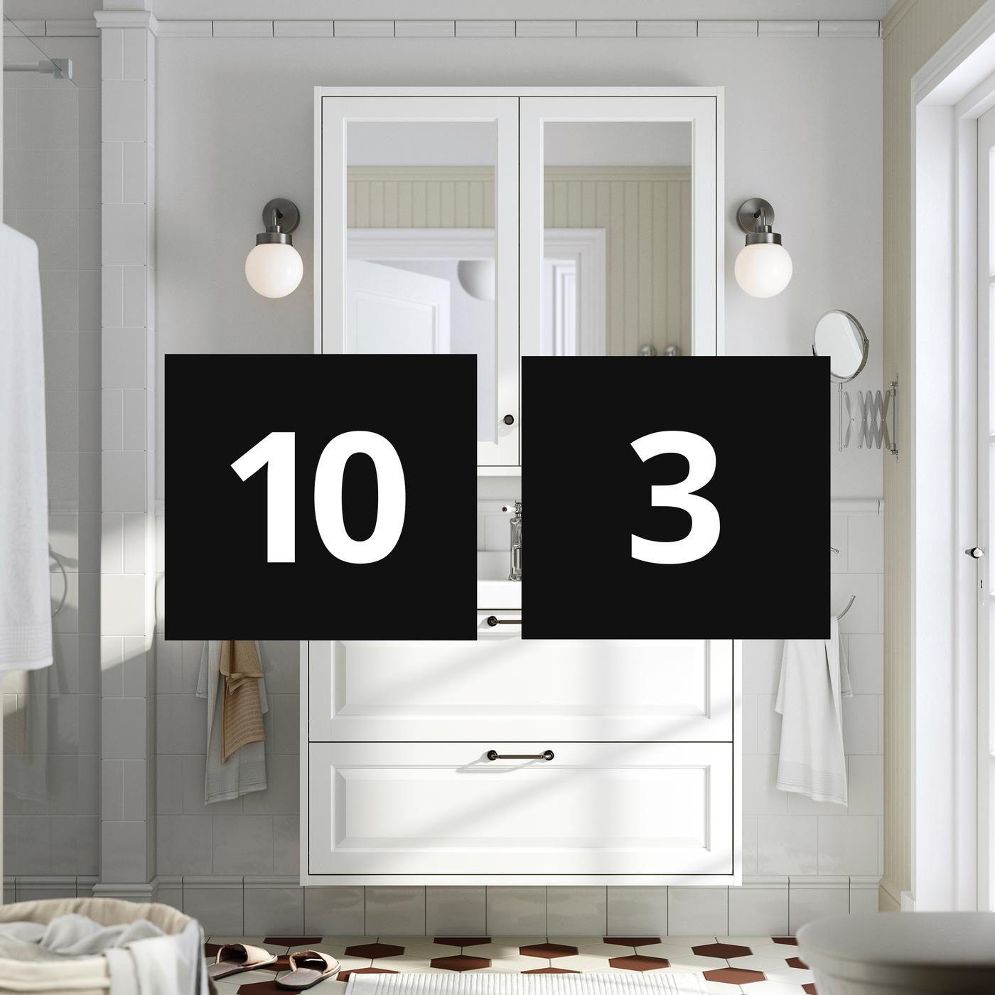 10-year guarantee on ENHET, ÄNGSJÖN, TÄNNFORSEN, HAGAÅN, FAXÄLVEN, LETTAN, TOLKEN, ALMAÅN, wash-basins, mixer taps, and shower mixers. 3-year guarantee on ÅBÄCKEN mist nozzle and shower accessories.