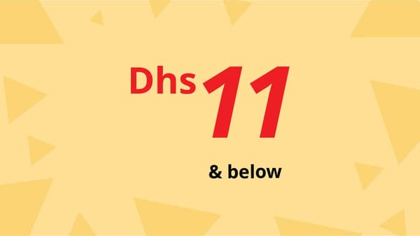 11.11 Singles Day Sale at IKEA UAE highlighting products priced at Dhs11 and below
