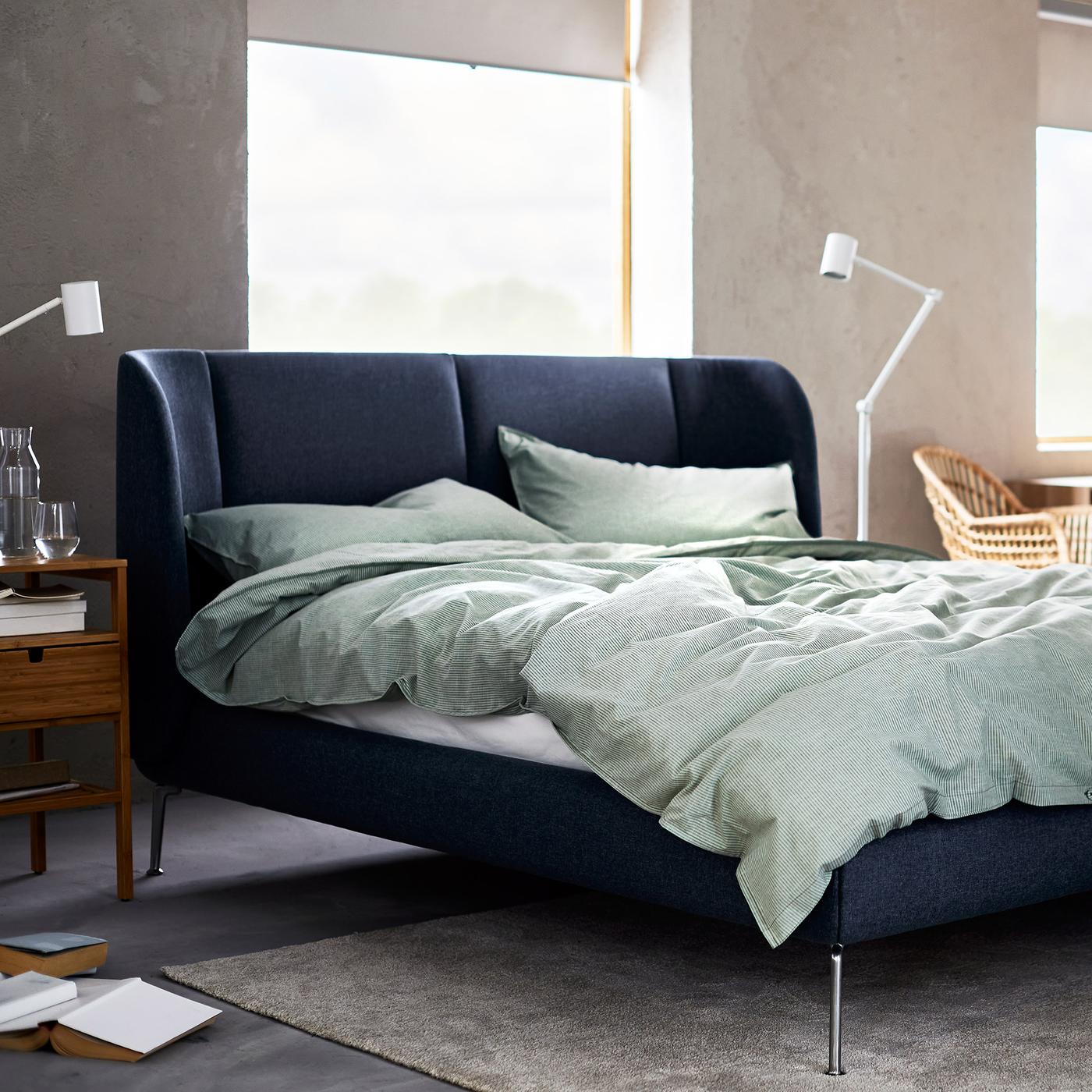 Buy Beds & Mattresses Online Bedroom Furniture IKEA