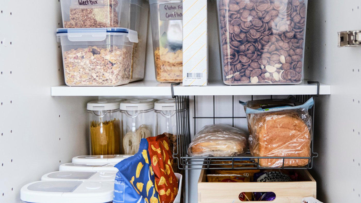 Maximising space with kitchen organisation IKEA