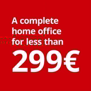 A complete home office for less than 299€