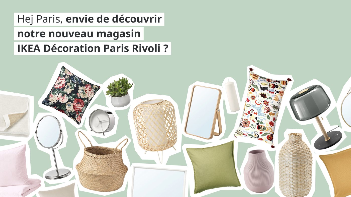 IKEA Décoration Paris Rivoli 75 Accessoires et déco IKEA