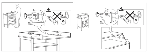 ikea sundvik changing table recall