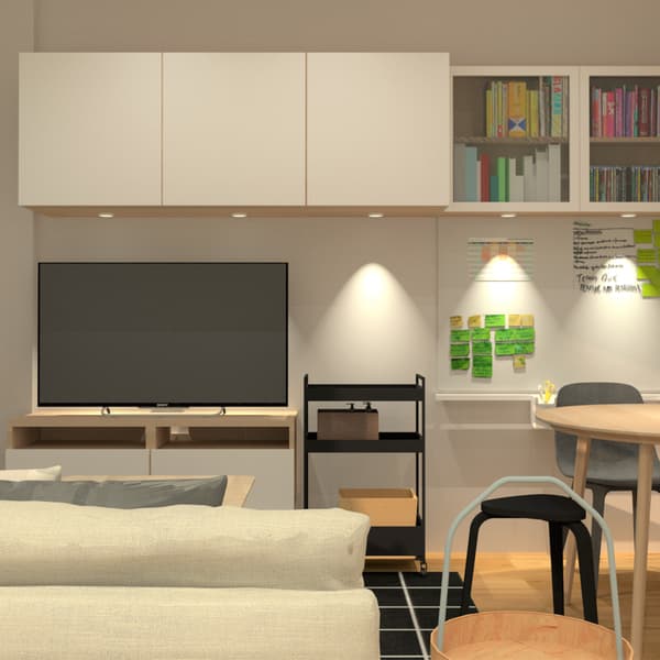 2-room Scandinavian