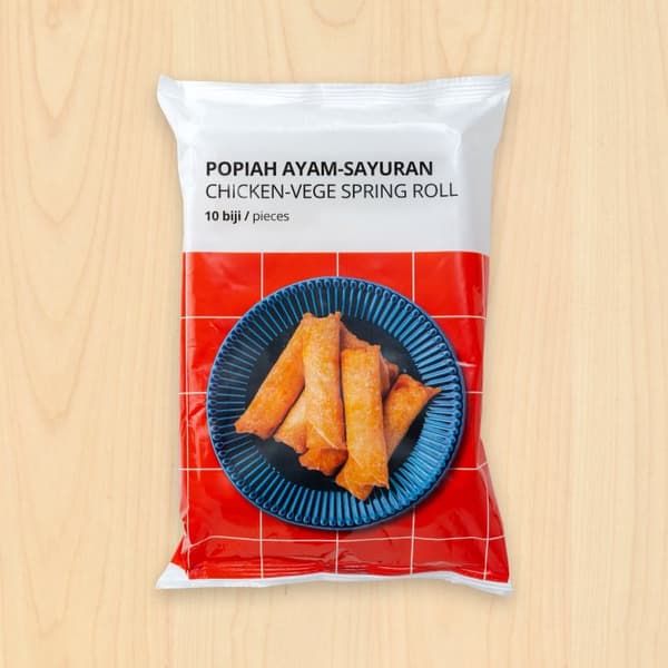 2 x Frozen Chicken Vegetable Spring Roll 10 pcs
