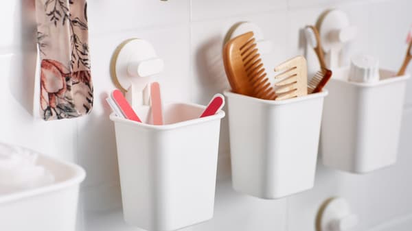 Trucos fáciles para organizar el baño - IKEA