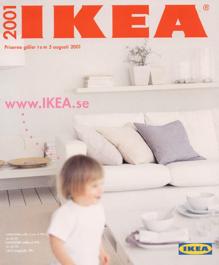 2001eko katalogoaren azala