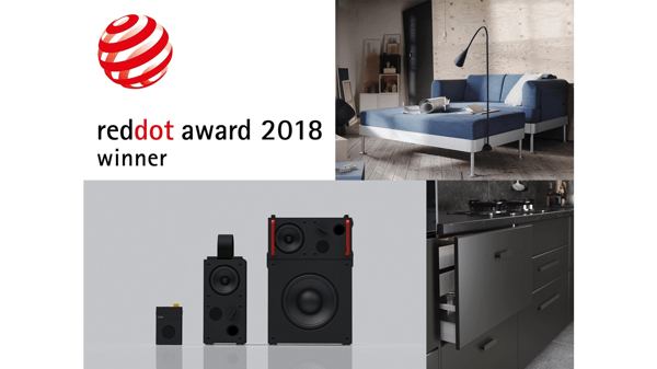 2018 reddot design award DELAKTIG sofa, FREKVENS collection, KUNGSBACKA kitchen door fronts