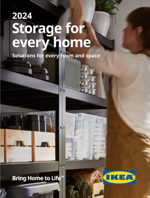 2024 storage for every room brochure, front page.