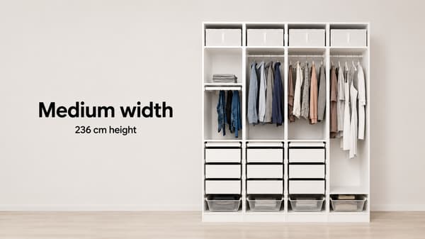 236 cm Height Made to Maximize Your Space