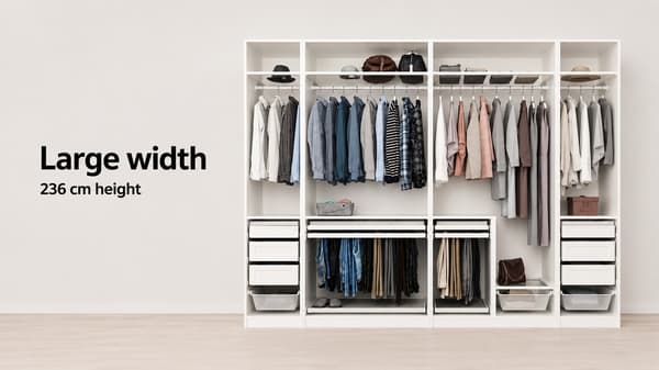 236 cm Height Made to Maximize Your Space