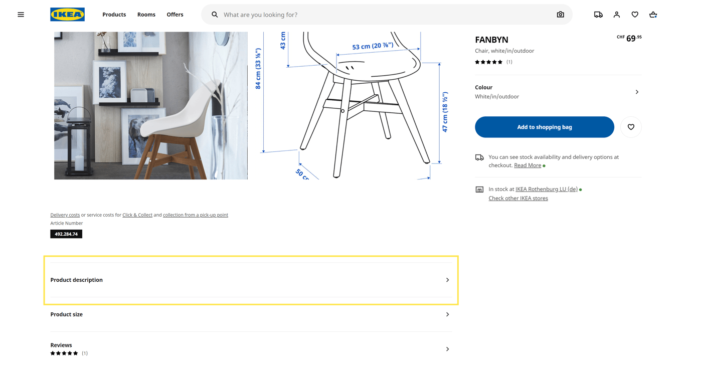 Download IKEA product assembly instructions IKEA Switzerland