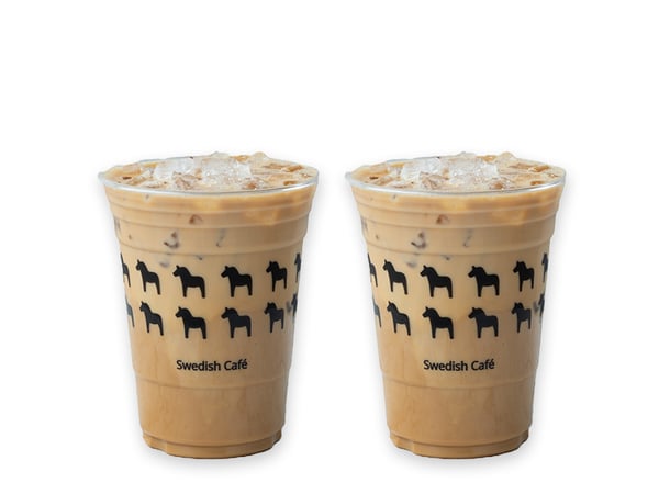 2xiced latter on sale at the swedish cafe