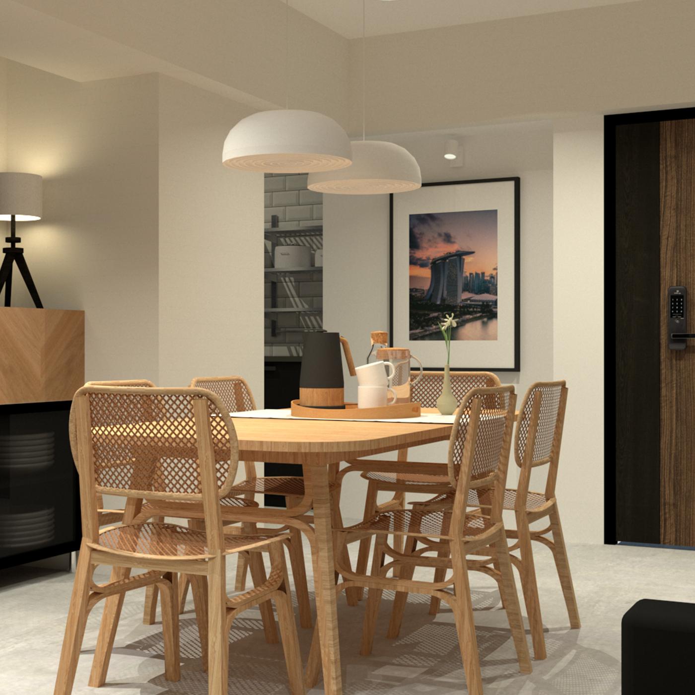 3-Gen 5-room Scandinavian