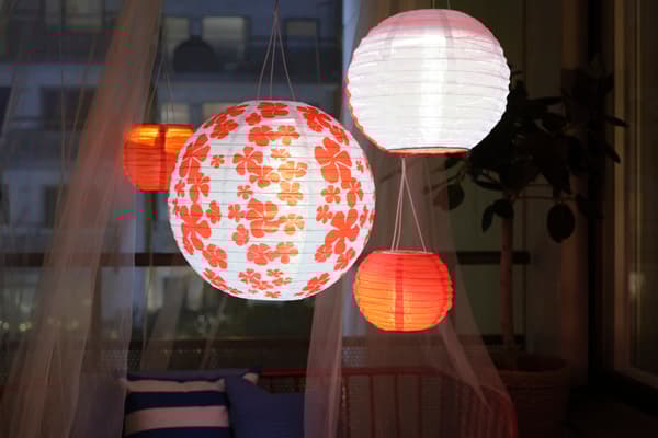 3 ideas de iluminación para terraza, xardín ou balcón