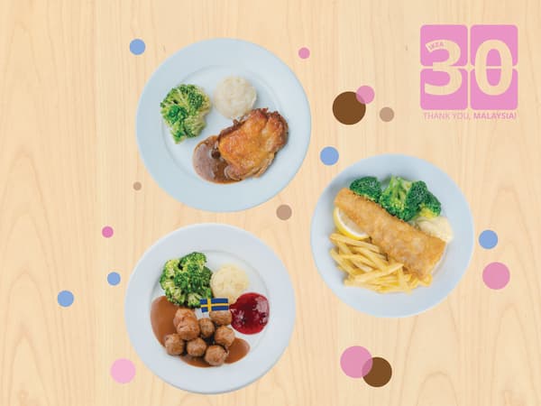 3 main meals promo