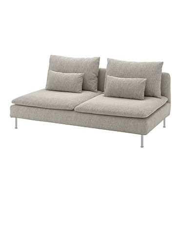 3-personers siddesektion