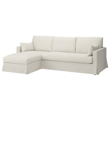 3-personers sofa med chaiselong, venstre