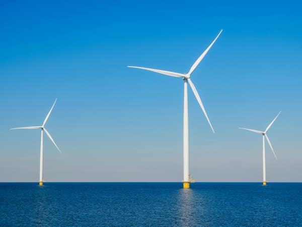 3 Windmill in the middle of the sea